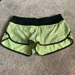 Lululemon Speed Shorts